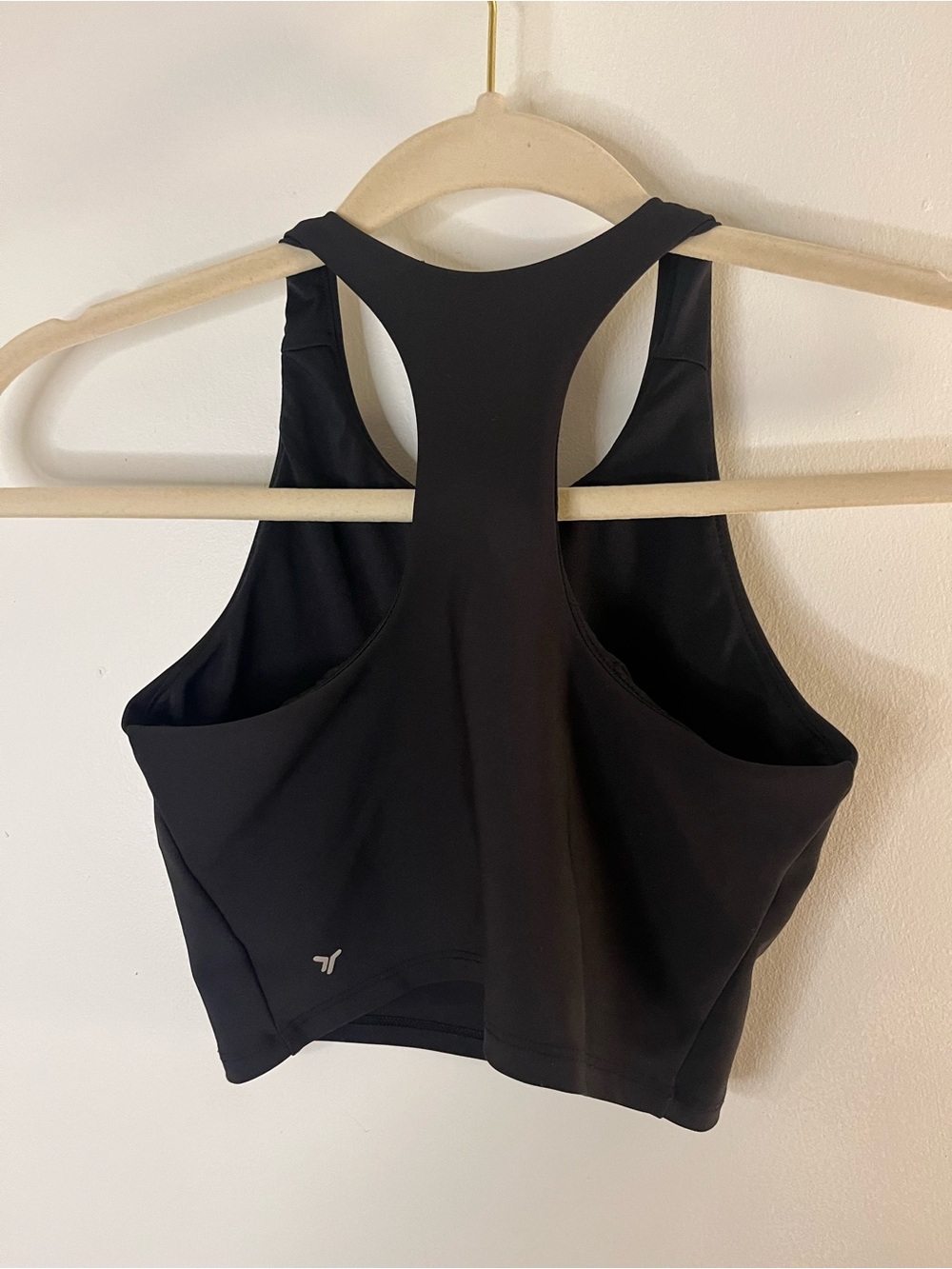 Old Navy Active Powersoft Black Racerback Tank Sports Bra - Picture 6 of 6